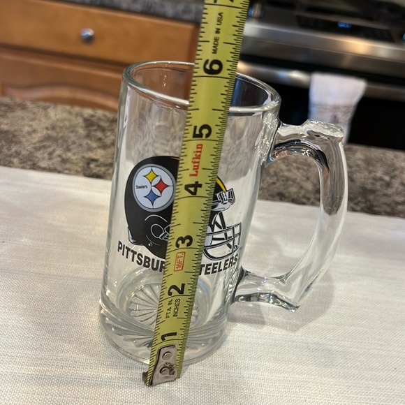 Pittsburgh Steelers glass mug - Picture 5 of 5